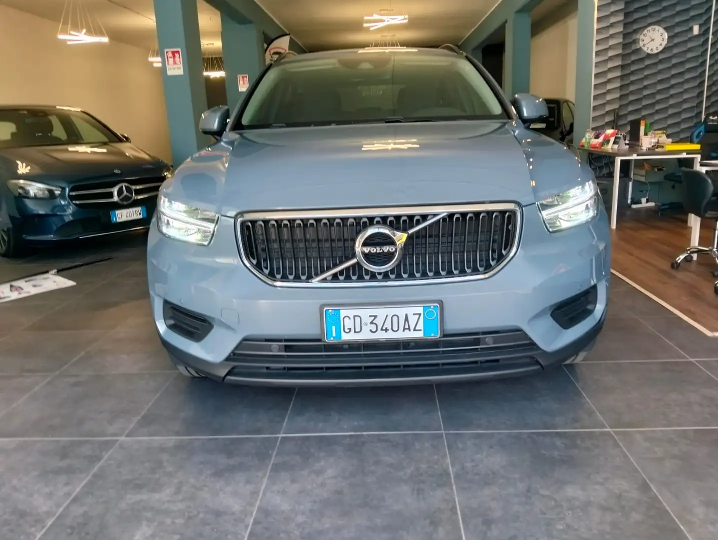 Volvo XC40 XC40 2.0 d3 R-design awd geartronic my20 Gris - 2