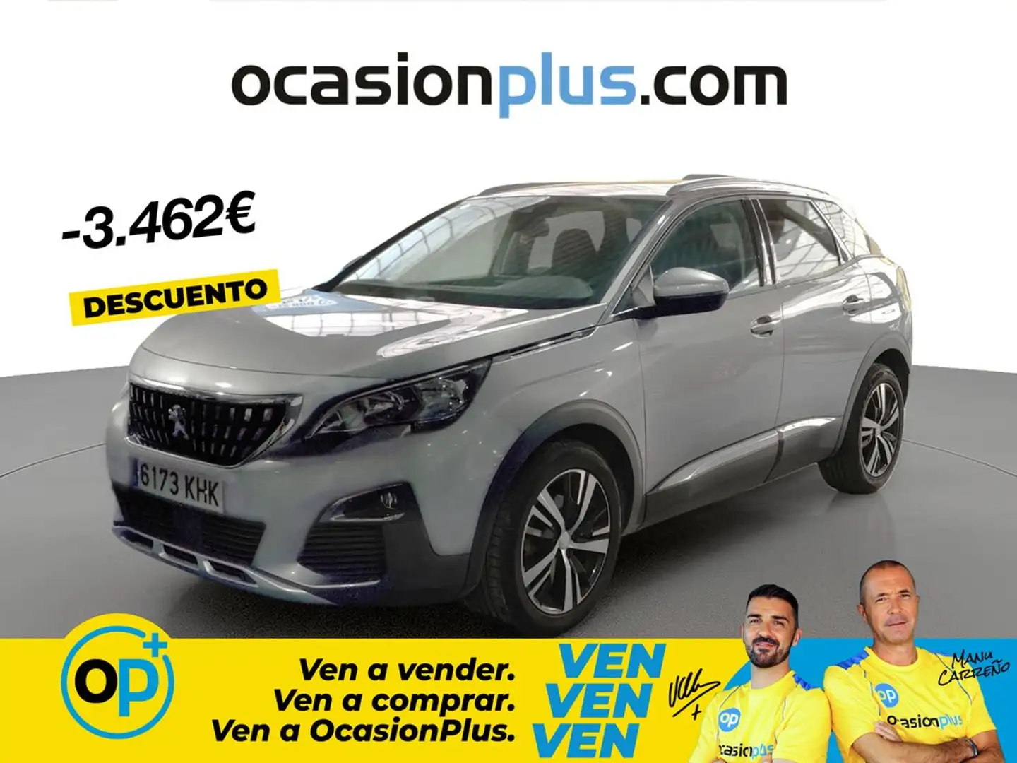Peugeot 3008 1.5BlueHDi Allure S&S 130 Gris - 1