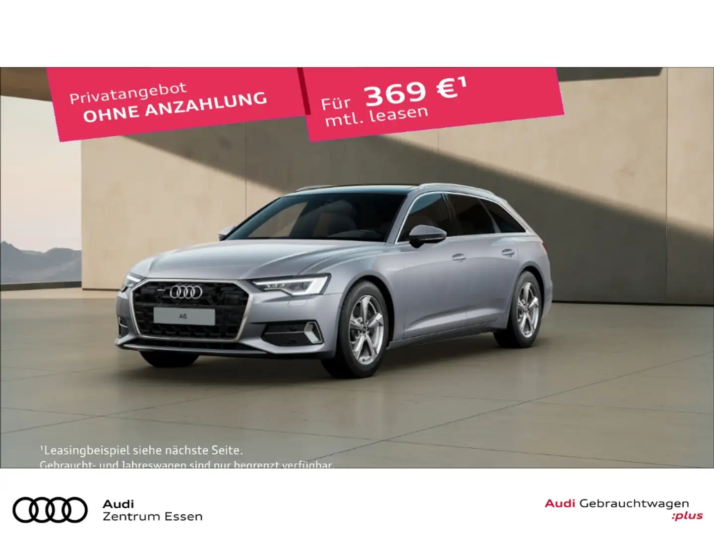 Audi A6 Avant 45 TFSI quattro Advanced S-TRONIC LED   AHK Silber - 1