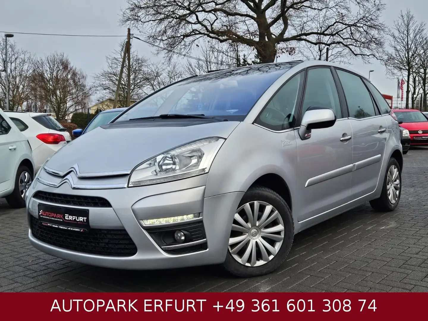 Citroen C4 Picasso Selection AUTOMATIK*Klima*Temp*AHK*PD Silber - 1