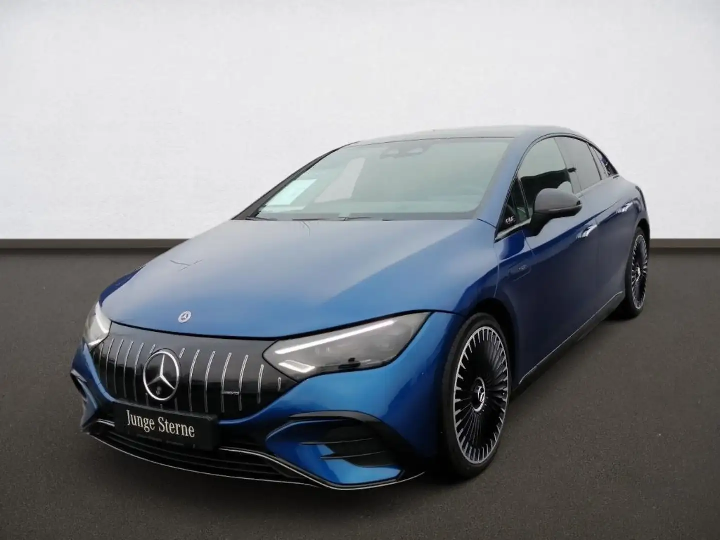 Mercedes-Benz EQE 43 AMG 4M *Night*360°*Pano*Ambi*Burm*Memory* Blau - 2