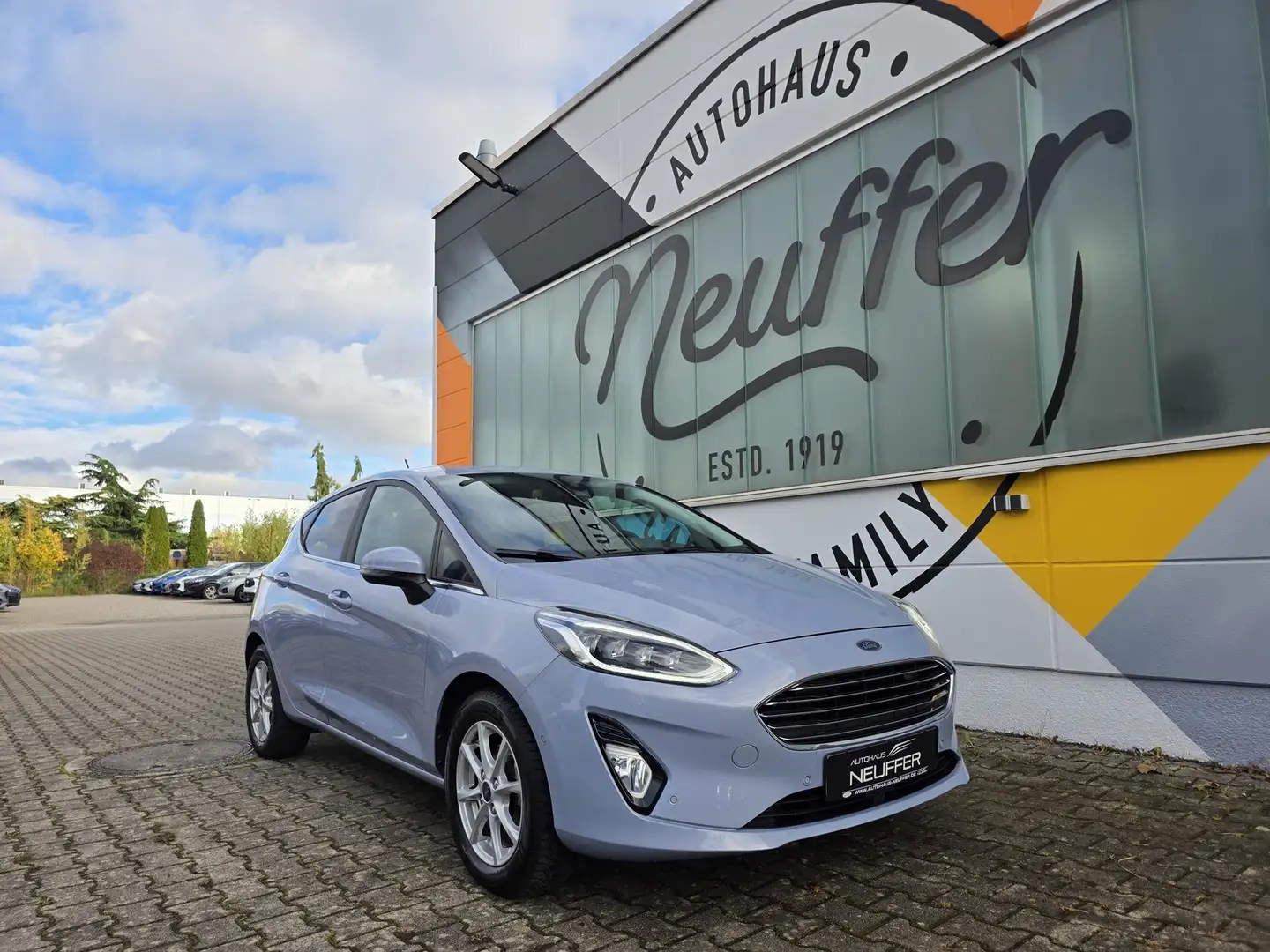 Ford Fiesta Titanium X/LED/ACC/B&O Bleu - 1