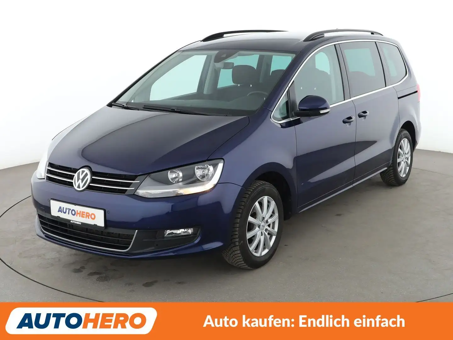 Volkswagen Sharan 2.0 TDI Comfortline BM*7-SITZER*NAVI*SPUR*PDC* Blau - 1