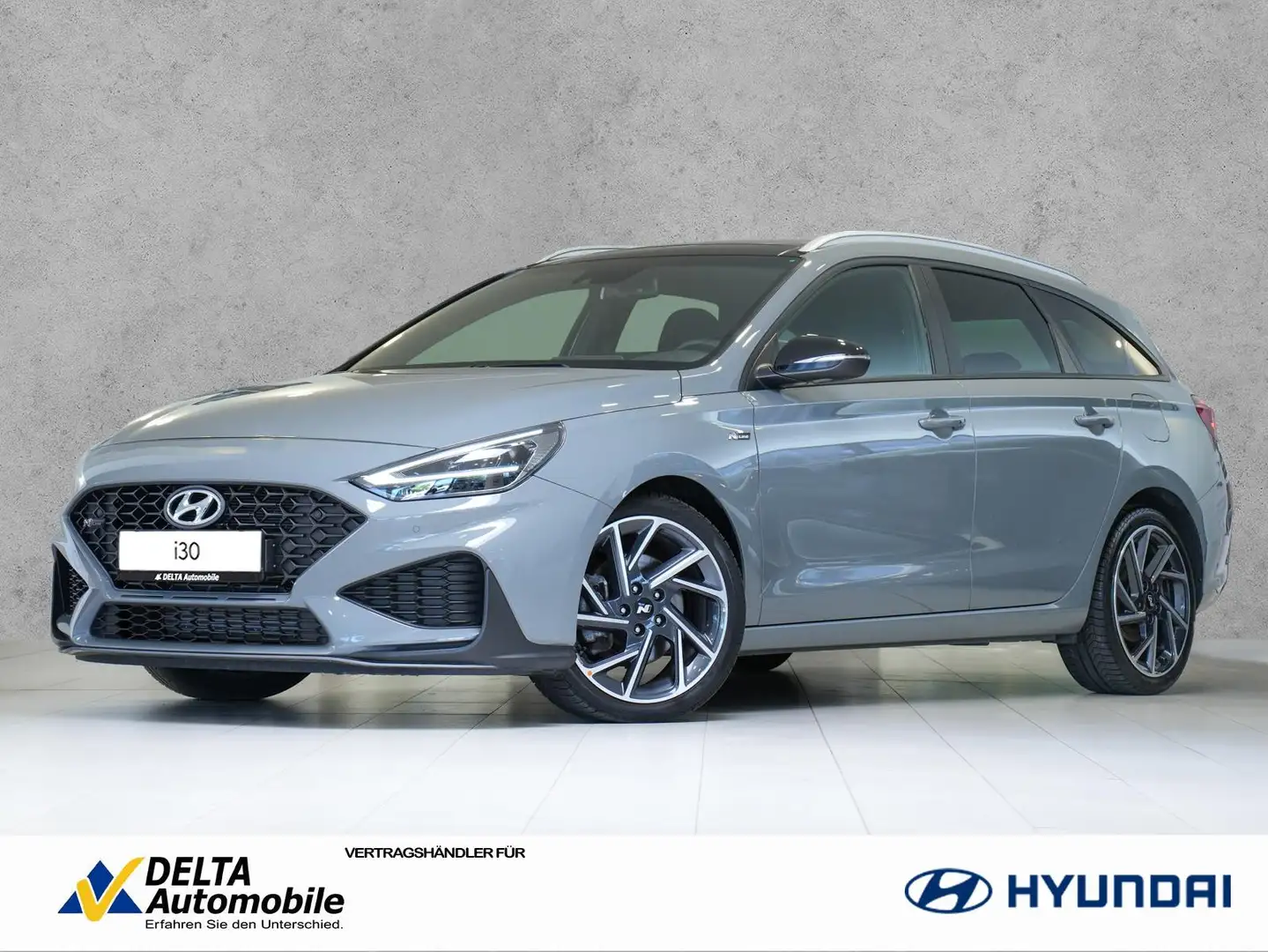 Hyundai i30 Kombi 1.5 TGDi DCT N LINE Navi Panoramadach Grigio - 1