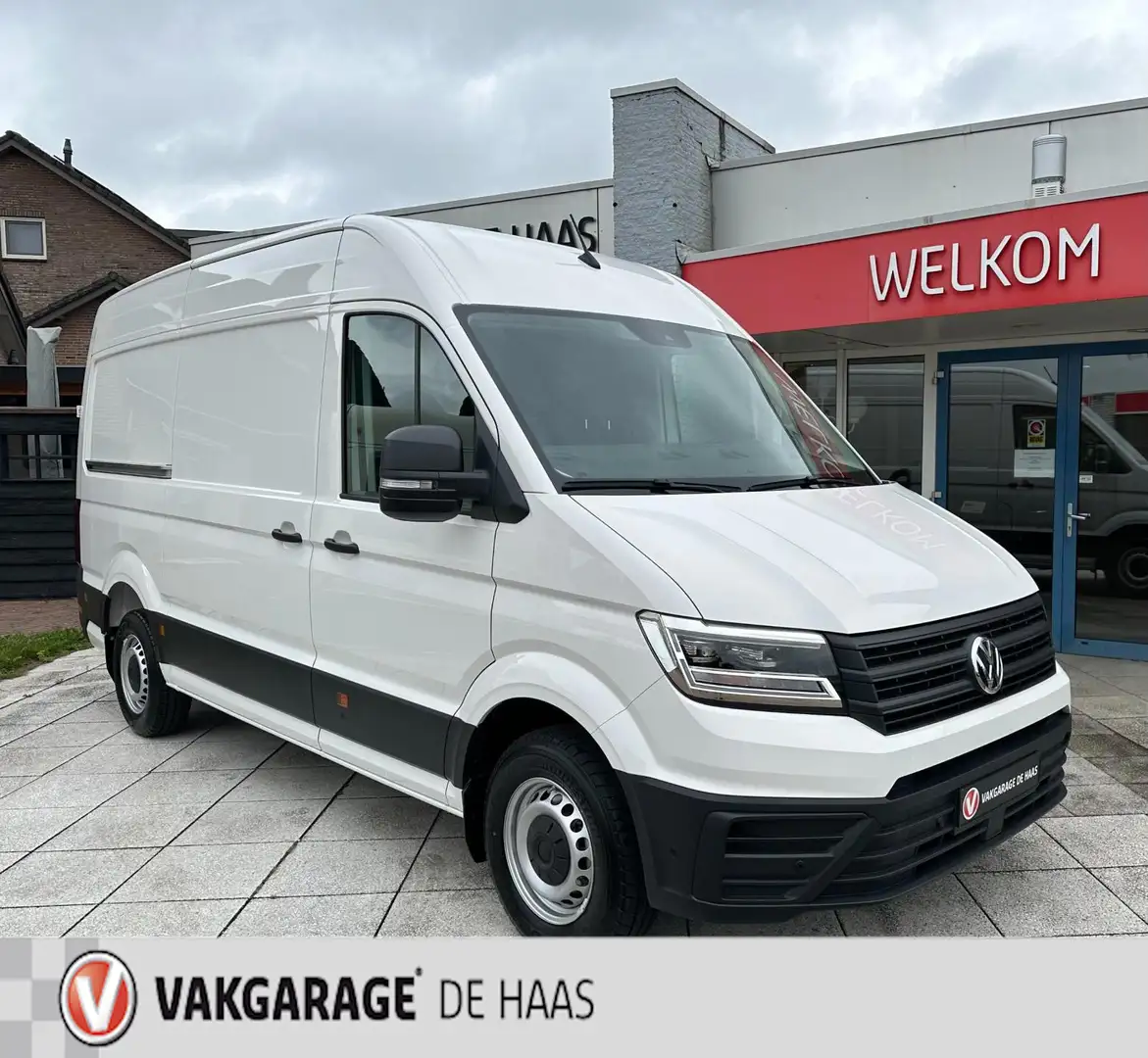 Volkswagen Crafter NIEUW!! BPM VRIJ! 35 2.0 TDI L3H3 177PK Automaat Weiß - 1
