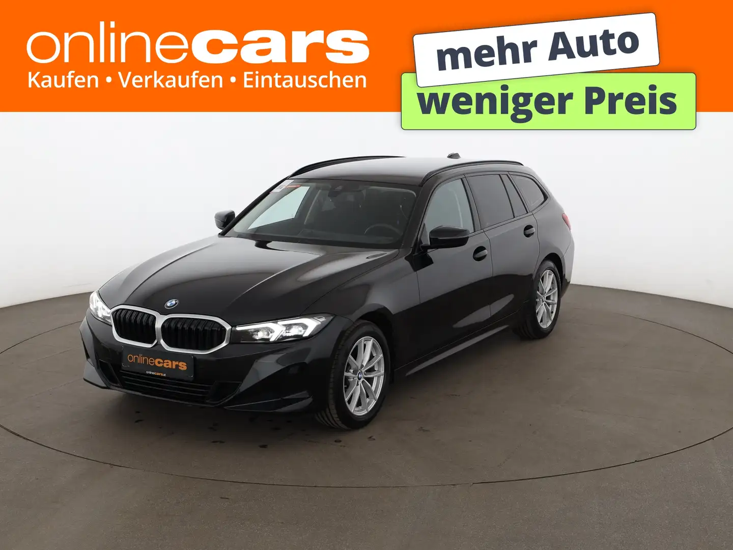 BMW 316 d Touring Aut LED NAVI ASSIST DIGITAL-TACHO Schwarz - 1