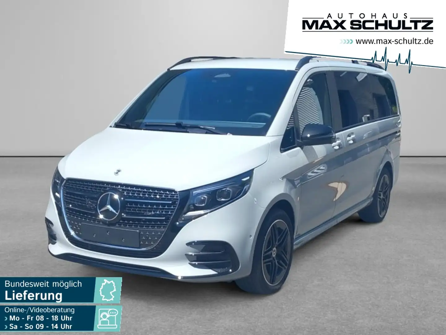 Mercedes-Benz V 300 d Avantgarde 4M lang AMG*Pano*AHK*LED*Navi Grigio - 1