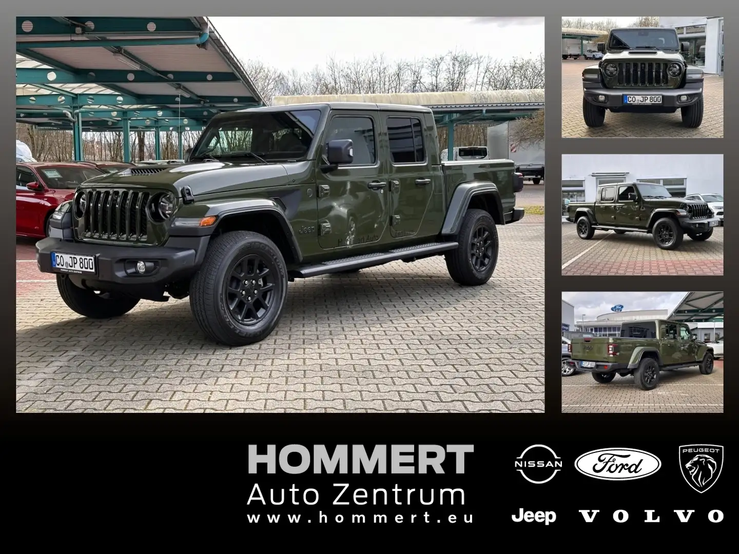 Jeep Gladiator 3.0 CRD 4WD FAROUT *ACC*beh.Lenk*Navi* Green - 1