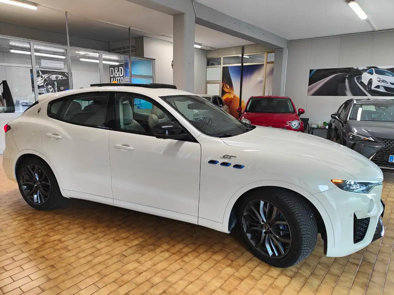 Maserati Levante 2022 HYBRID GT 4X4 TETTO SOSPENSIONI AD ARIA, миниатюра 12