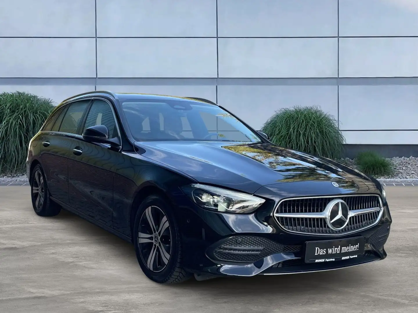 Mercedes-Benz C 220 d T AVANTGARDE/LED/HUD/KEY/KAMERA/MBUX// Schwarz - 2
