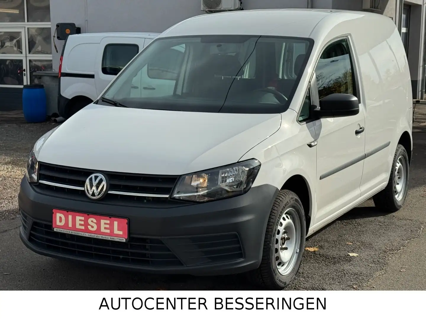 Volkswagen Caddy Kasten BMT * KLIMA * EURO 6 * Weiß - 1