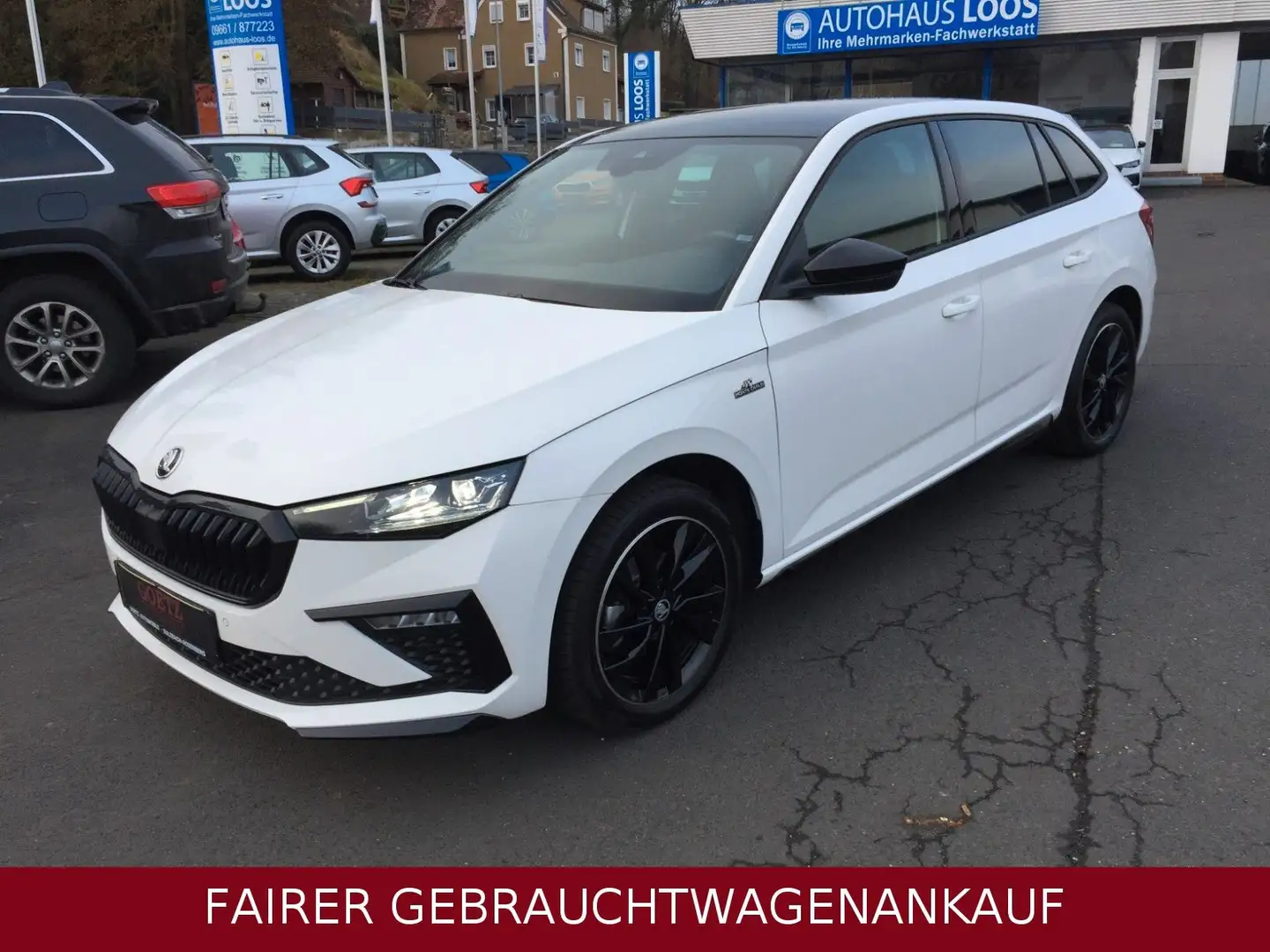 Skoda Scala SCALA MONTE CARLO 150DSG AHK CANTON NAVI GROSS Weiß - 2