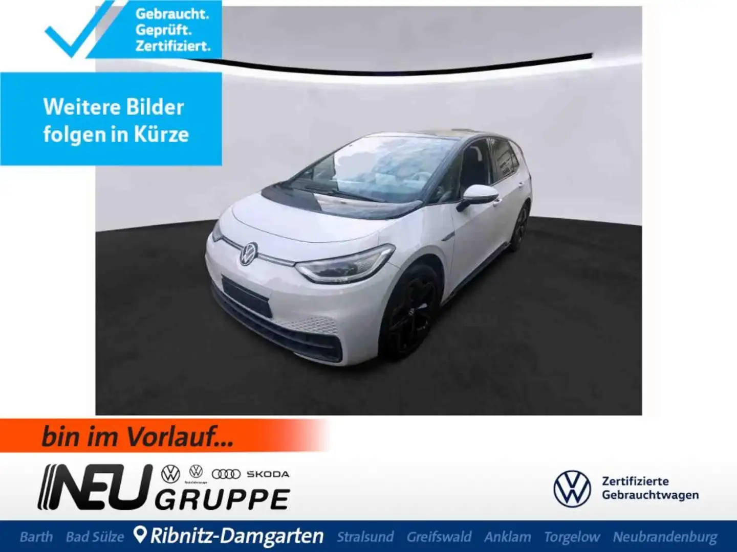 Volkswagen ID.3 Pro 62/58 kWh Interieur Style Plus Weiß - 1