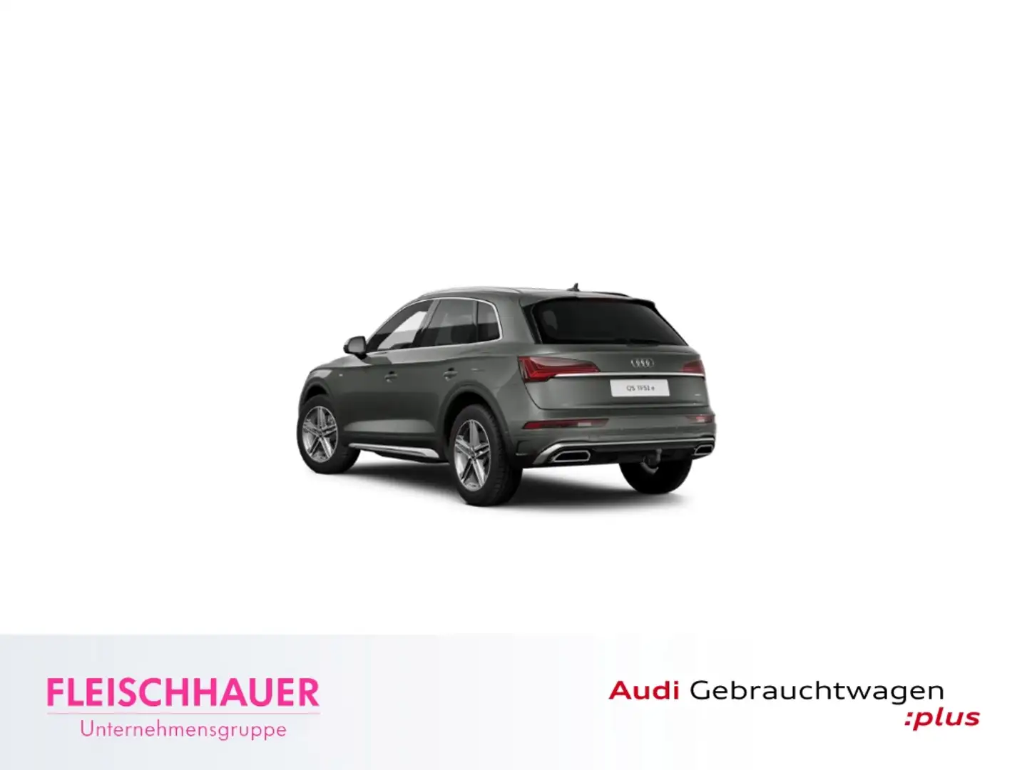 Audi Q5 50 TFSI e quattro S line Matrix+Navi+TopView+AHK+A Grau - 2