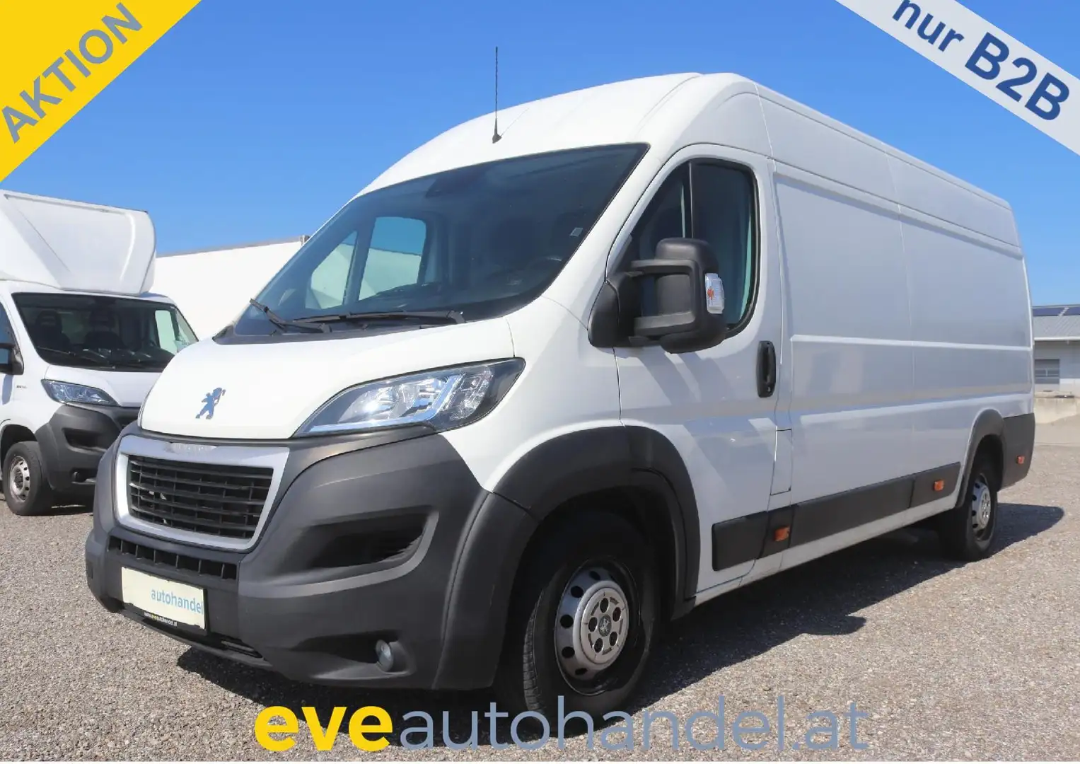 Peugeot Boxer L4H2 Kasten NAVI KAMERA TEL TEMP KLIMA Parksens. Blanc - 1