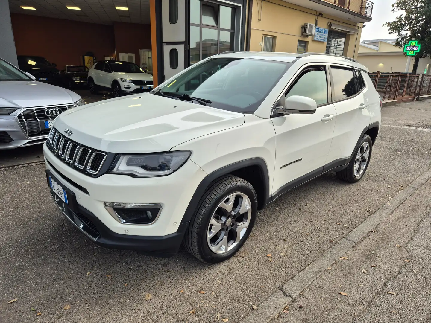 Jeep Compass Compass 2.0 mjt Limited 4wd 140cv auto Bianco - 1