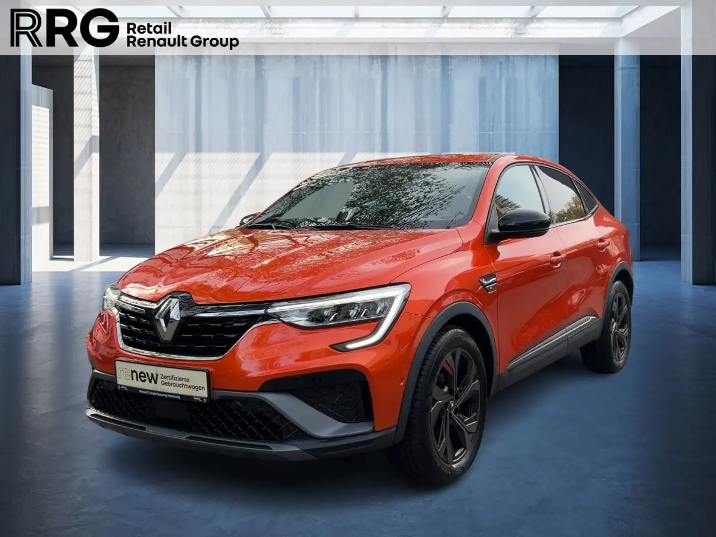 Renault Arkana R.S. LINE FAST TRACK TCe 160 EDC Sitzheizung + Kam Orange - 1
