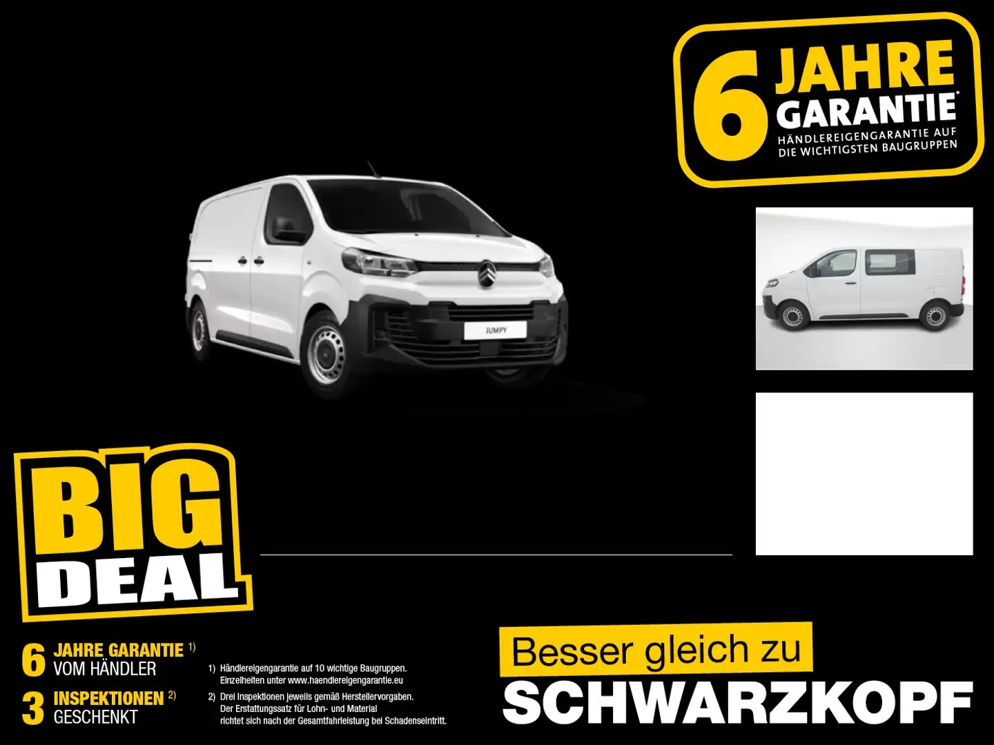 Citroen Jumpy Kasten 2.0BlueHDi Wit - 1