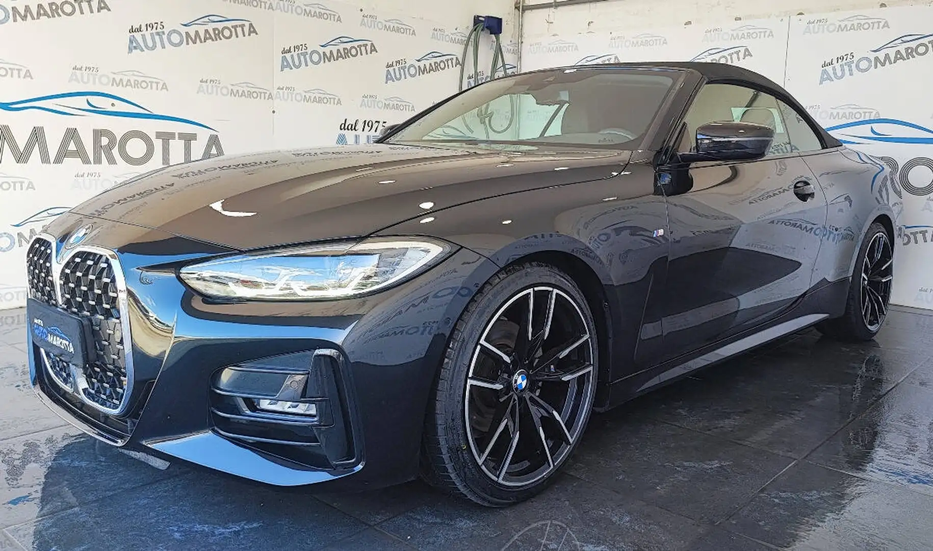 BMW 420 420d mhev 48V Msport auto Nero - 1