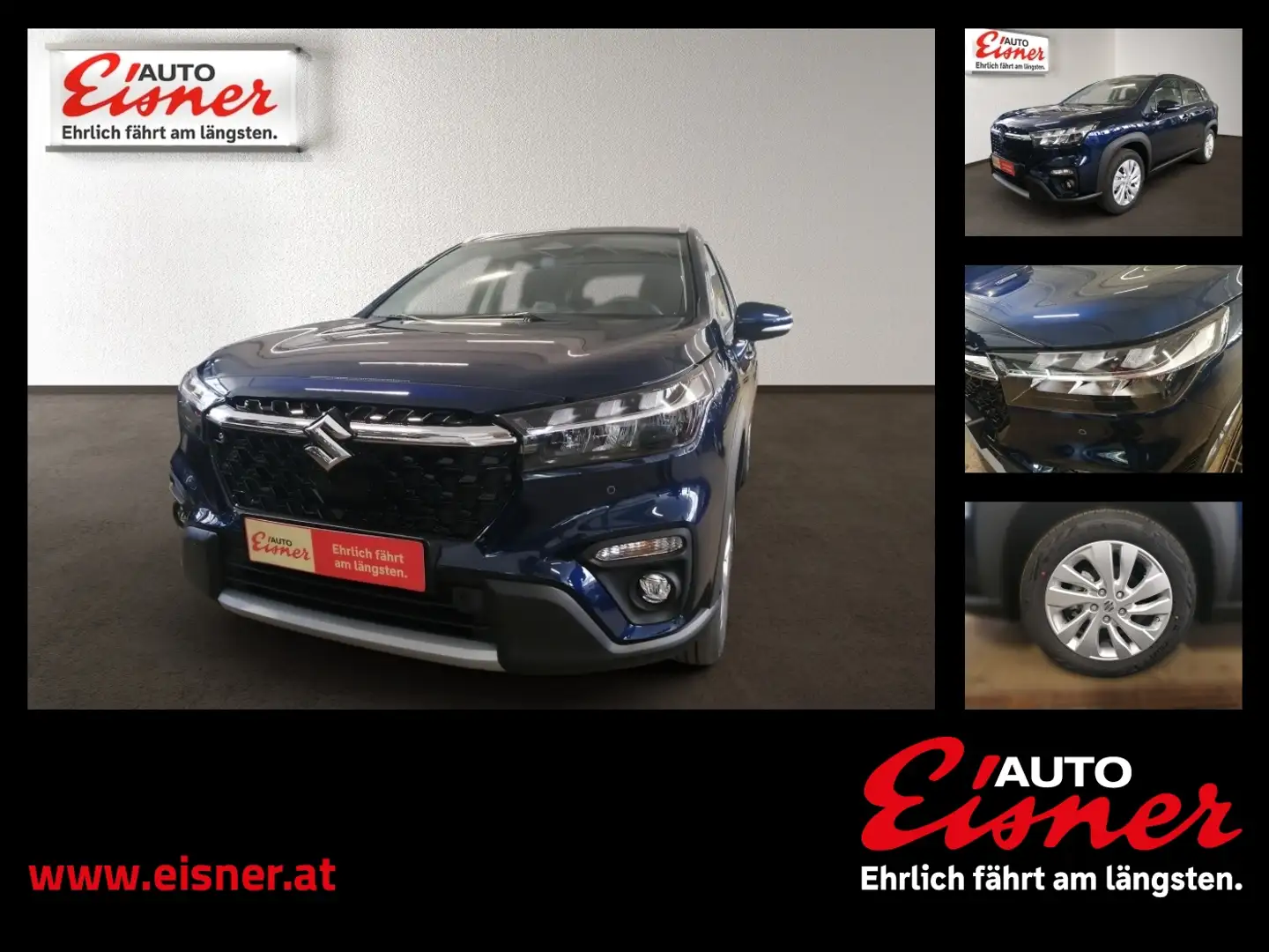 Suzuki S-Cross 1.5 HYBRID ALLGR 6AGS 8-fach bereift Bleu - 1
