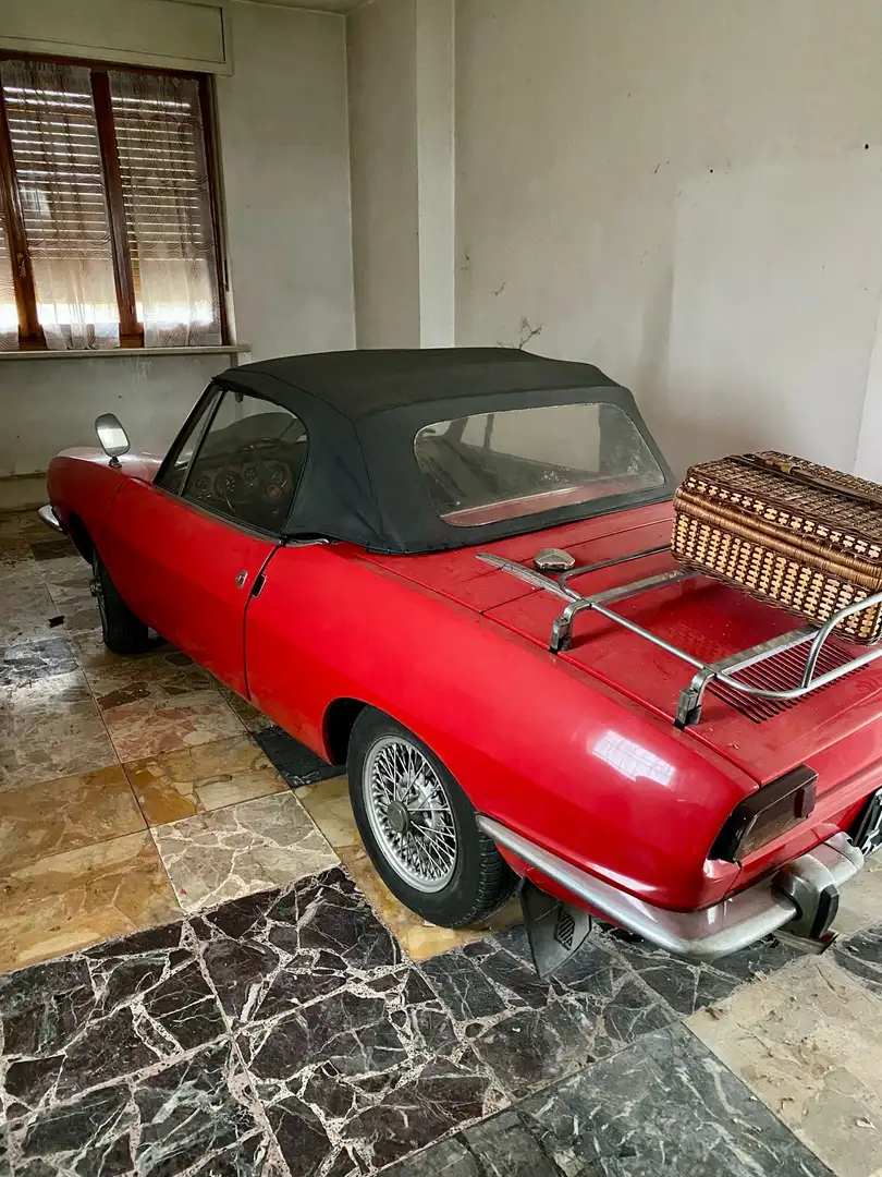 Fiat 850 Sport spider Červená - 1