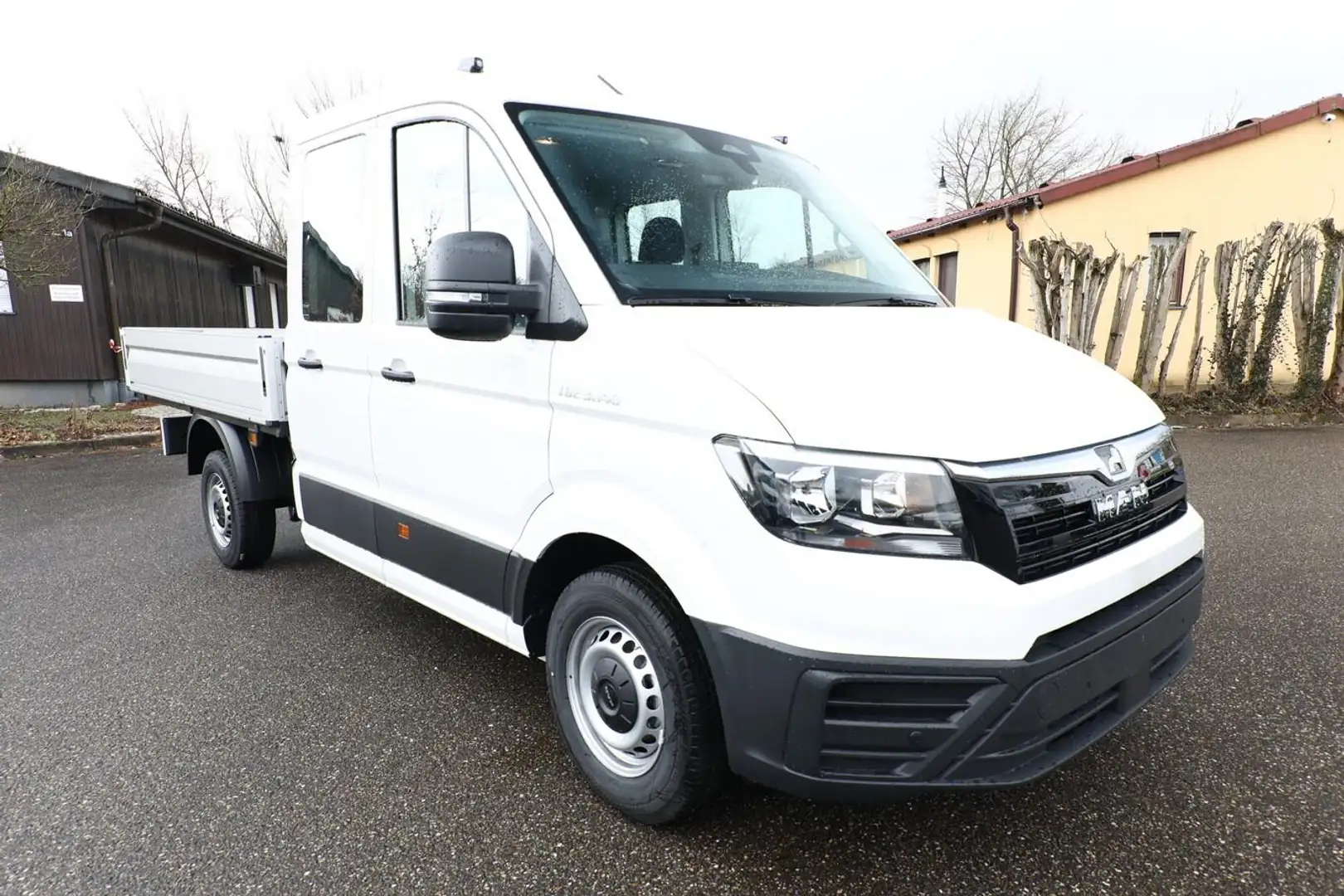 MAN TGE Pritsche DoKa 2.0 TDI 140 Temp PDC FACELIFT 103... Bílá - 2
