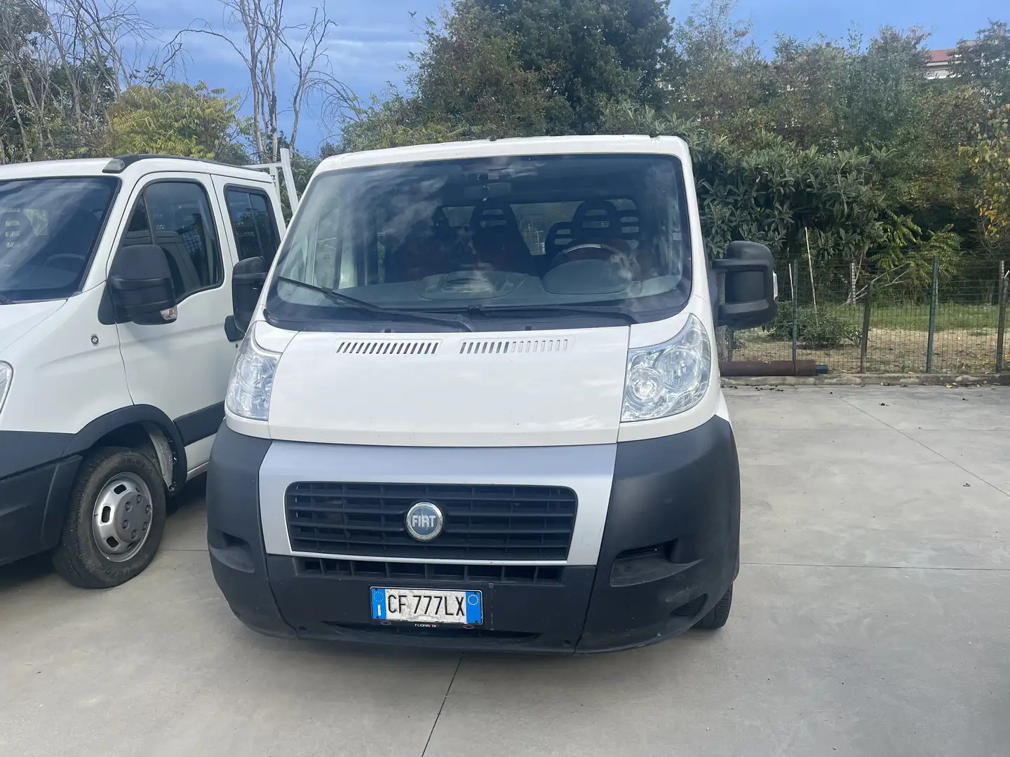 Fiat ducato 7 posti cassone ribaltabile Bianco - 1