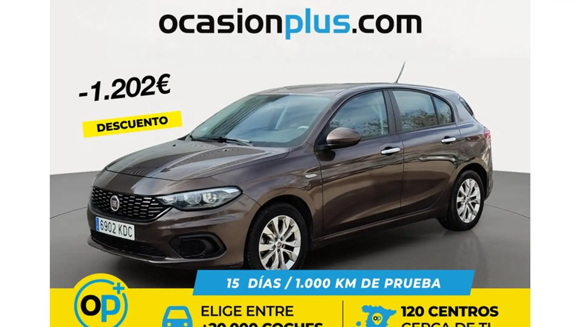 Fiat Tipo 1.4 Easy Marrón - 1