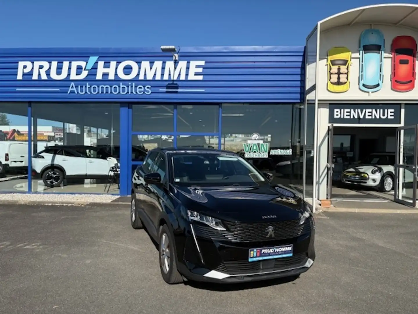 Peugeot 3008 1.5 BLUEHDI 130CH S\u0026S ACTIVE BUSINESS EAT8 Noir - 1