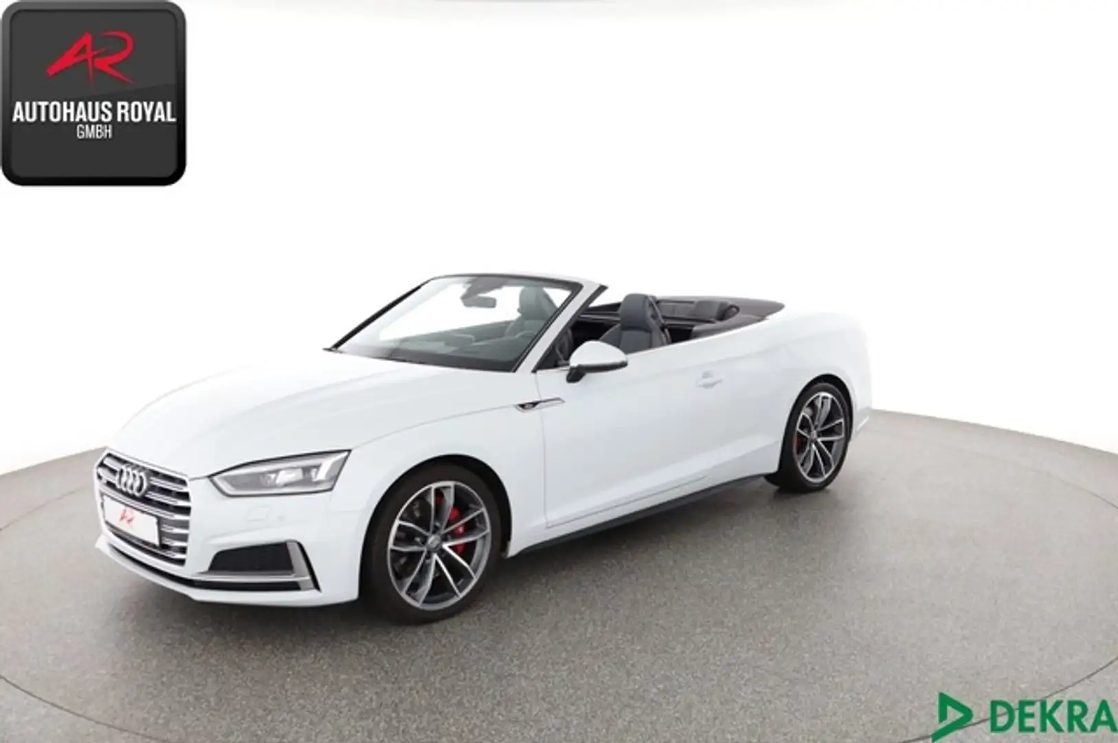 Audi S5 Cabrio V6 TFSI qu S-SITZE,VIRTUAL,MASSAGE,HUD Weiß - 1