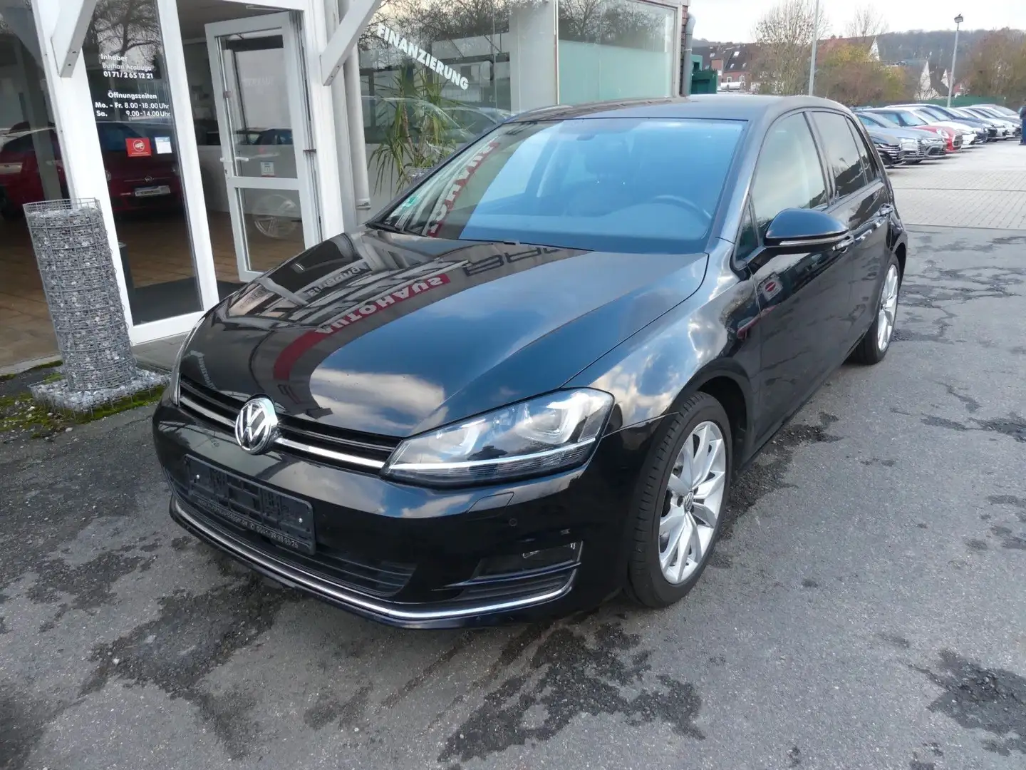 Volkswagen Golf VII Lim. Highline BMT Zwart - 2