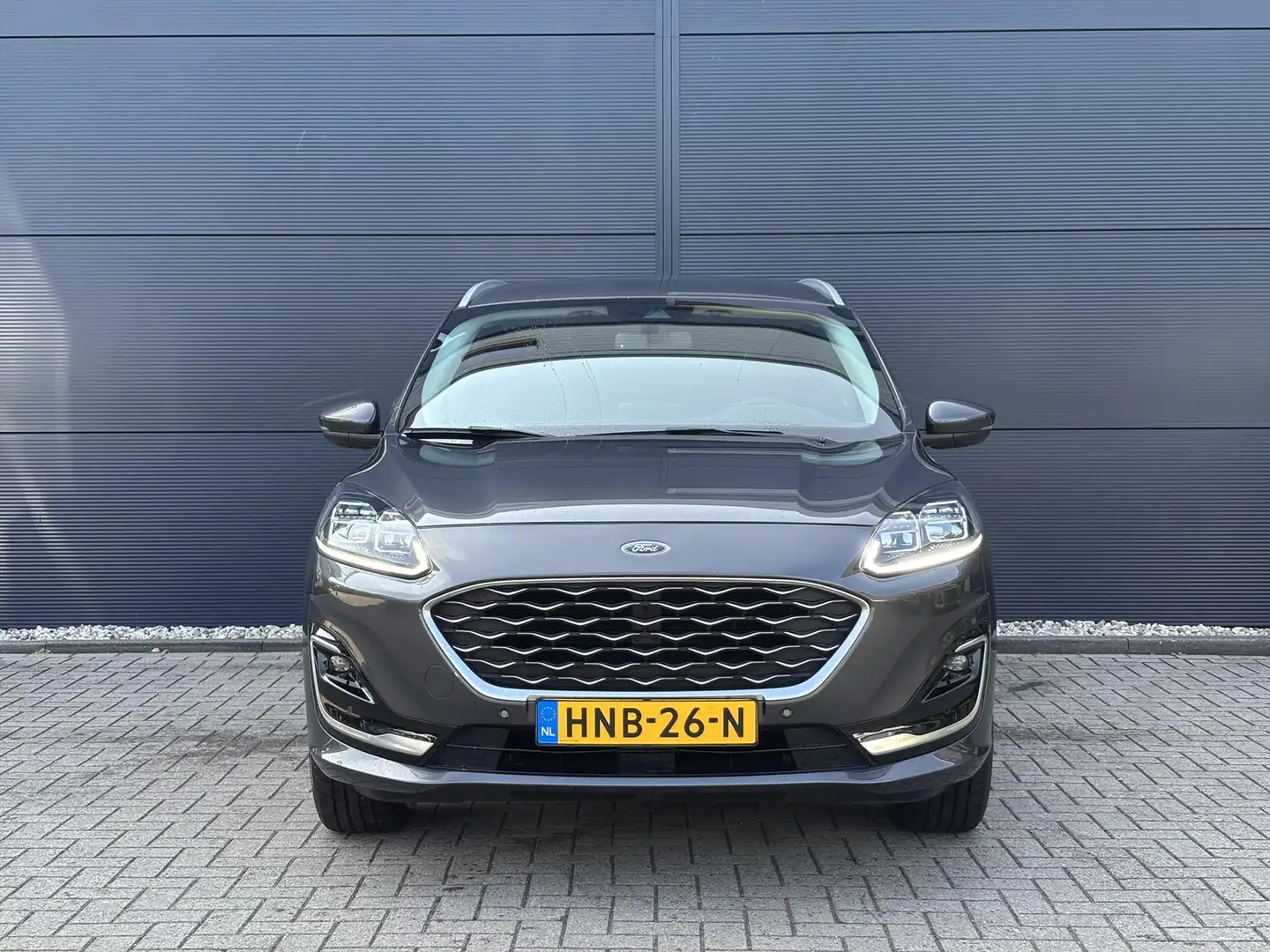 Ford Kuga 2.5 PHEV e-CVT 225pk Vignale | Navigatie | Lederen Grau - 2