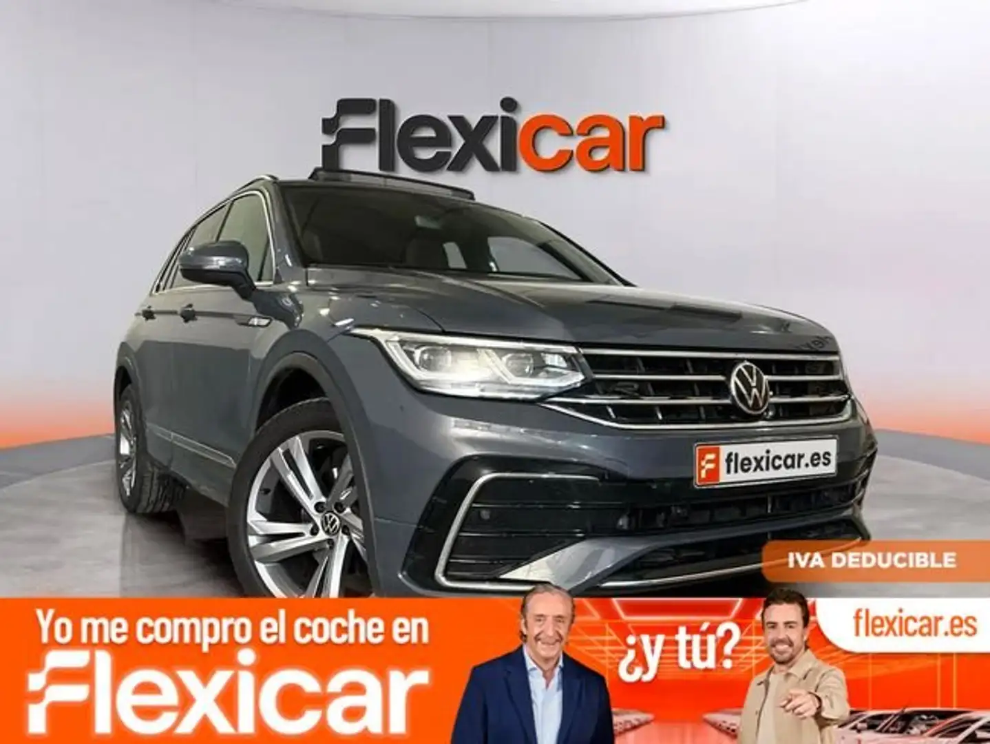Volkswagen Tiguan 2.0TDI R-Line DSG 110kW Gris - 1