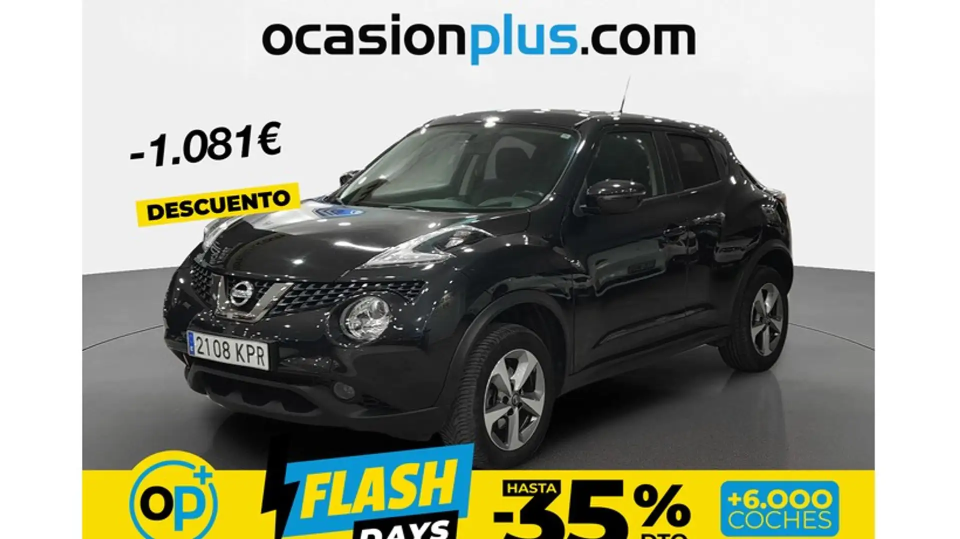 Nissan Juke 1.6 Acenta 4x2 112 Schwarz - 1