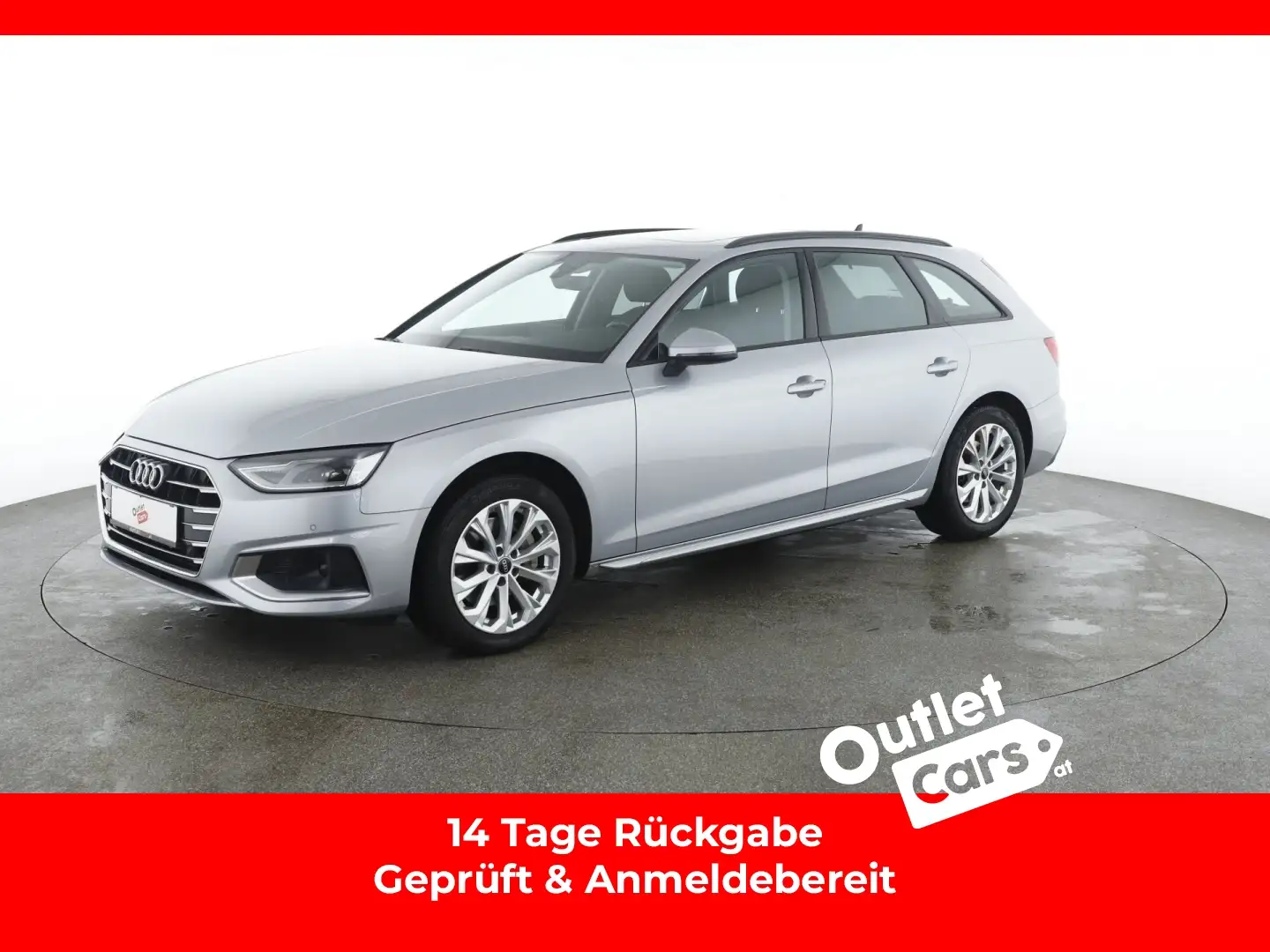 Audi A4 Avant 40 TFSI advanced CARPLAY+LED+NAVI+Pano Silber - 1