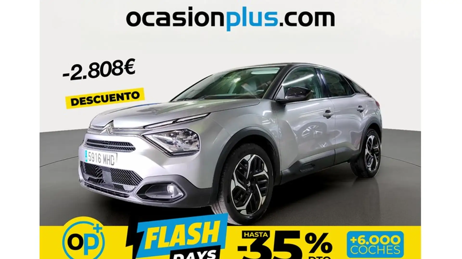 Citroen C4 1.2 PureTech Feel Pack S&S 130 Silber - 1