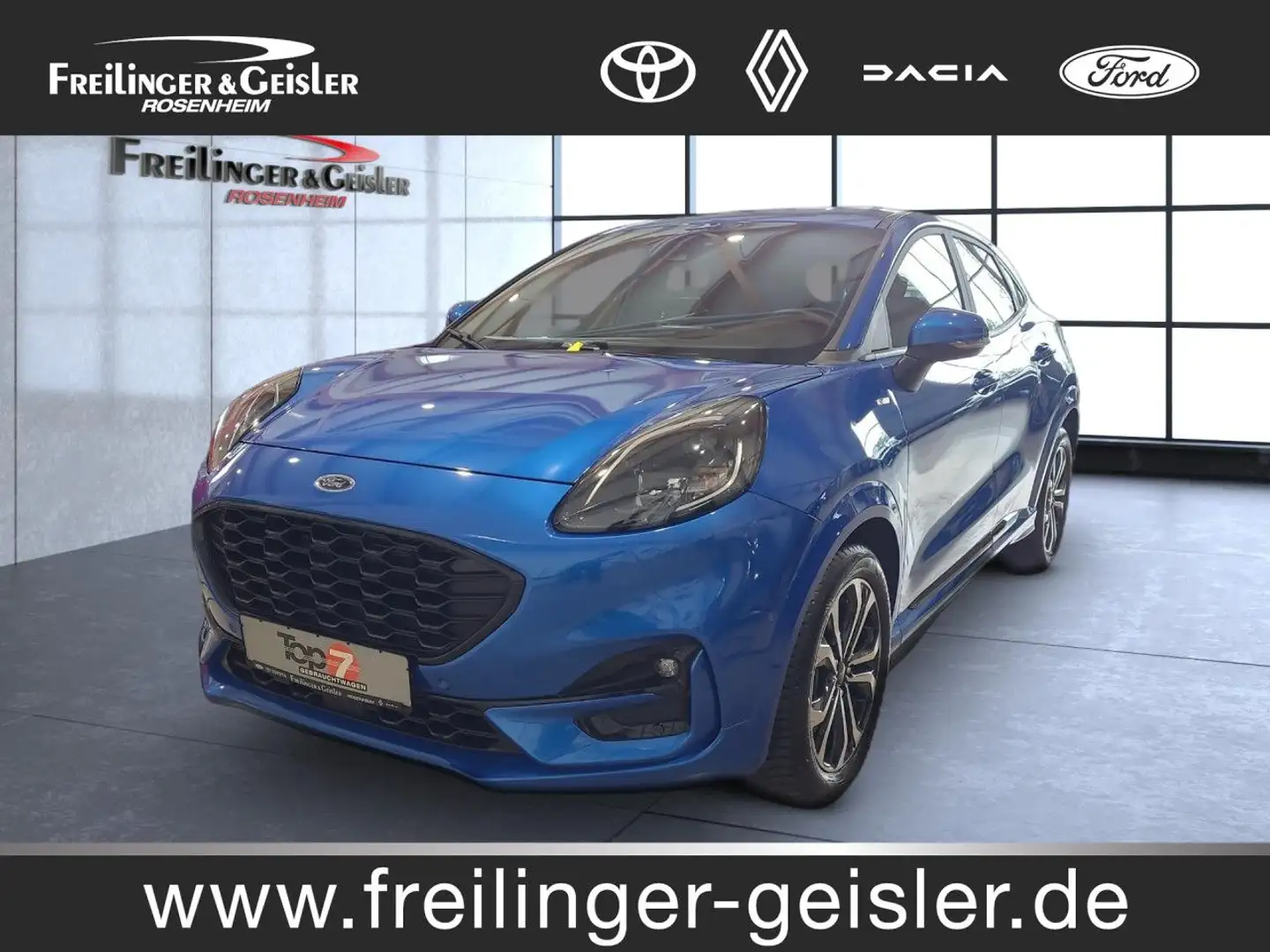 Ford Puma ST-Line Sportpaket Bluetooth Navi LED Klima Blau - 1