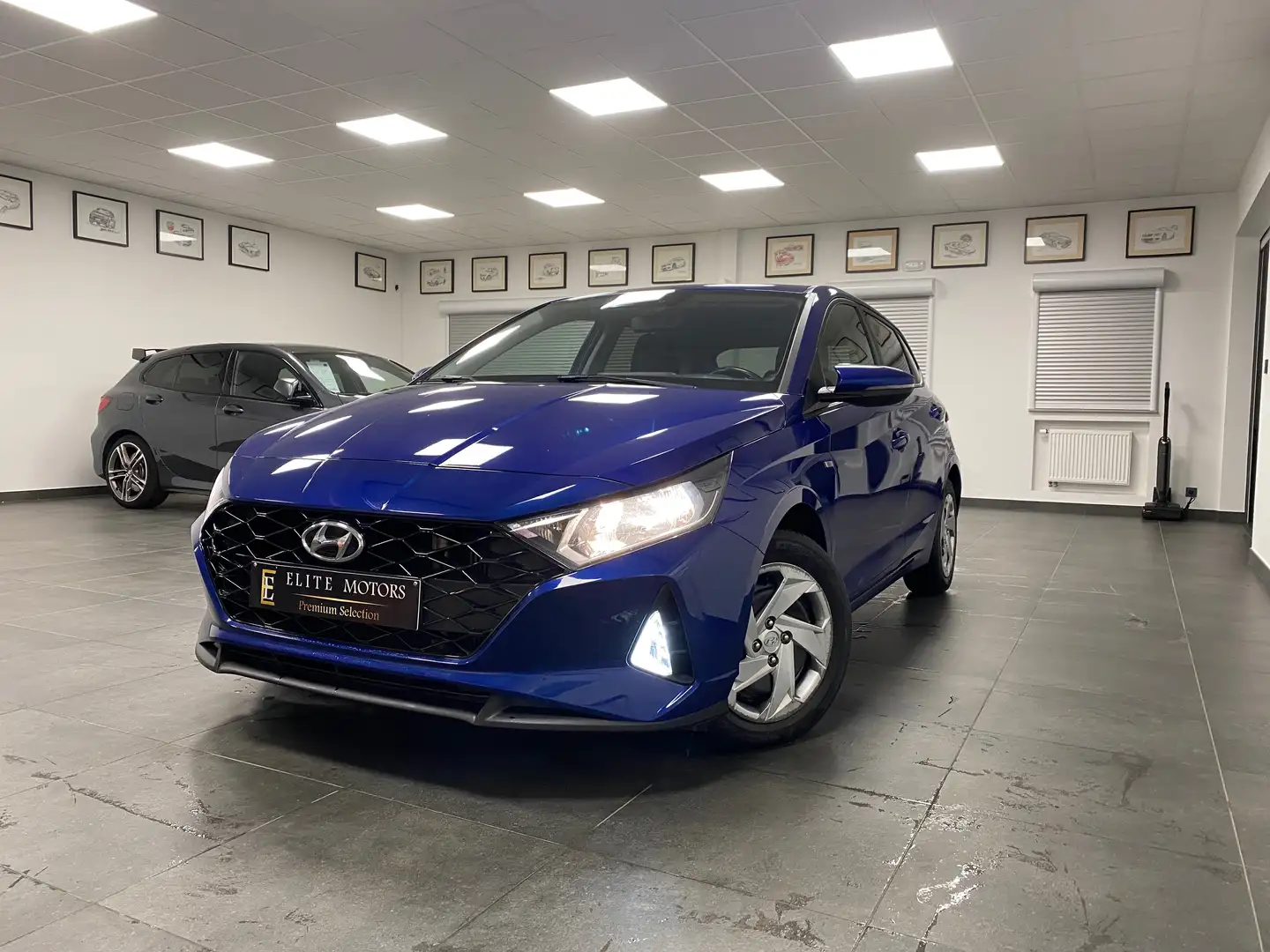 Hyundai i20 i20 1.0 T-GDi Twist 1erMAIN/ FULL/ CARNET/ NEUF Bleu - 1