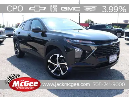 Black 2025 Chevrolet Trax SUV / Crossover Front-Wheel Drive Automatic