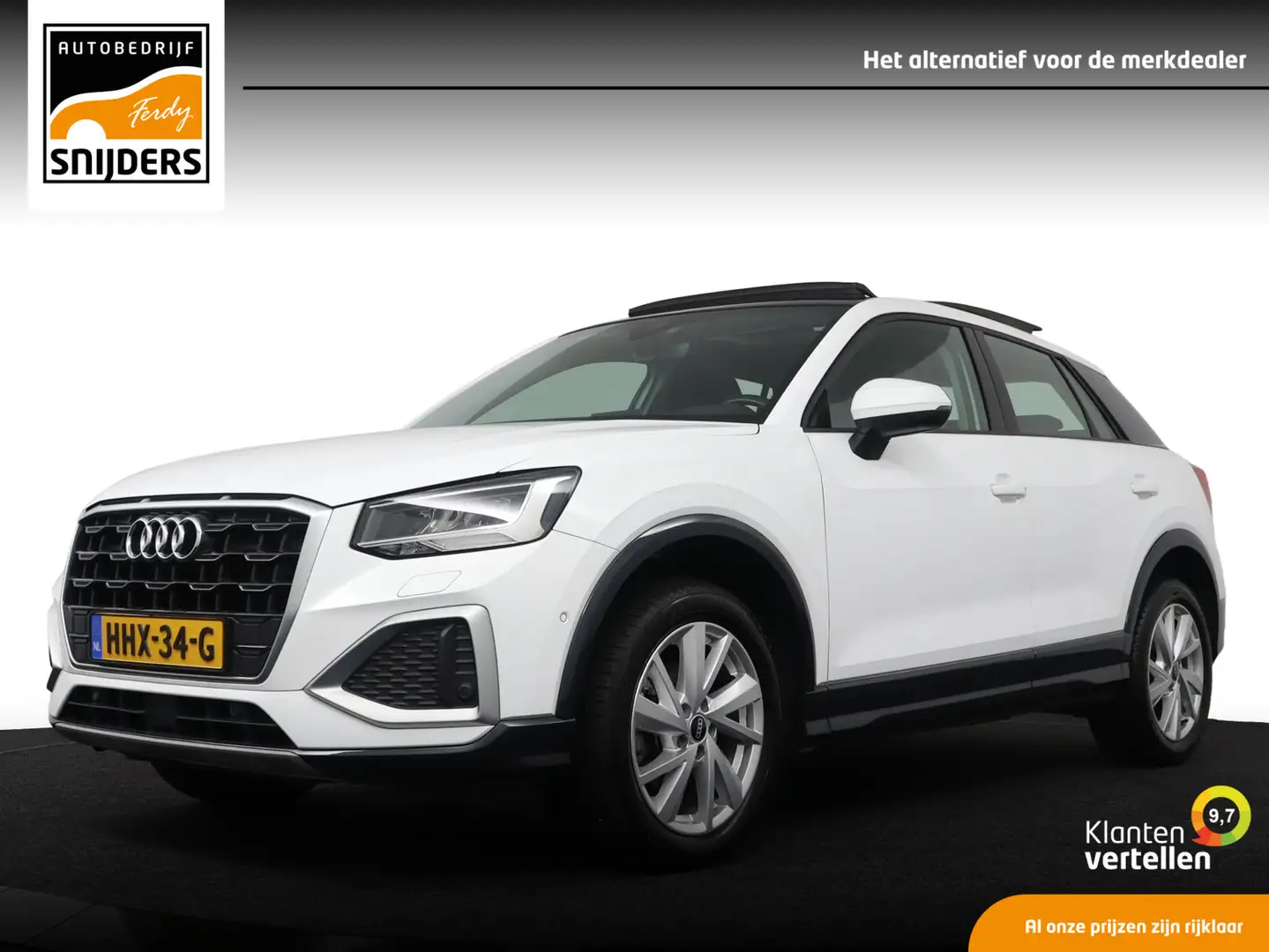 Audi Q2 35 TFSI 150 PK Edition - S-Tronic | Panorama | Vir Blanc - 1