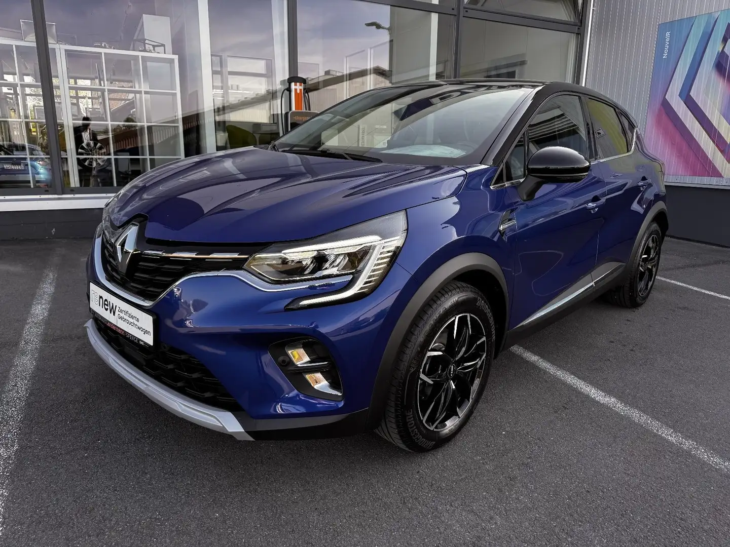 Renault Captur INTENS E-TECH PLUG-IN HYBRID SITZH+ACC+TWW Bleu - 2
