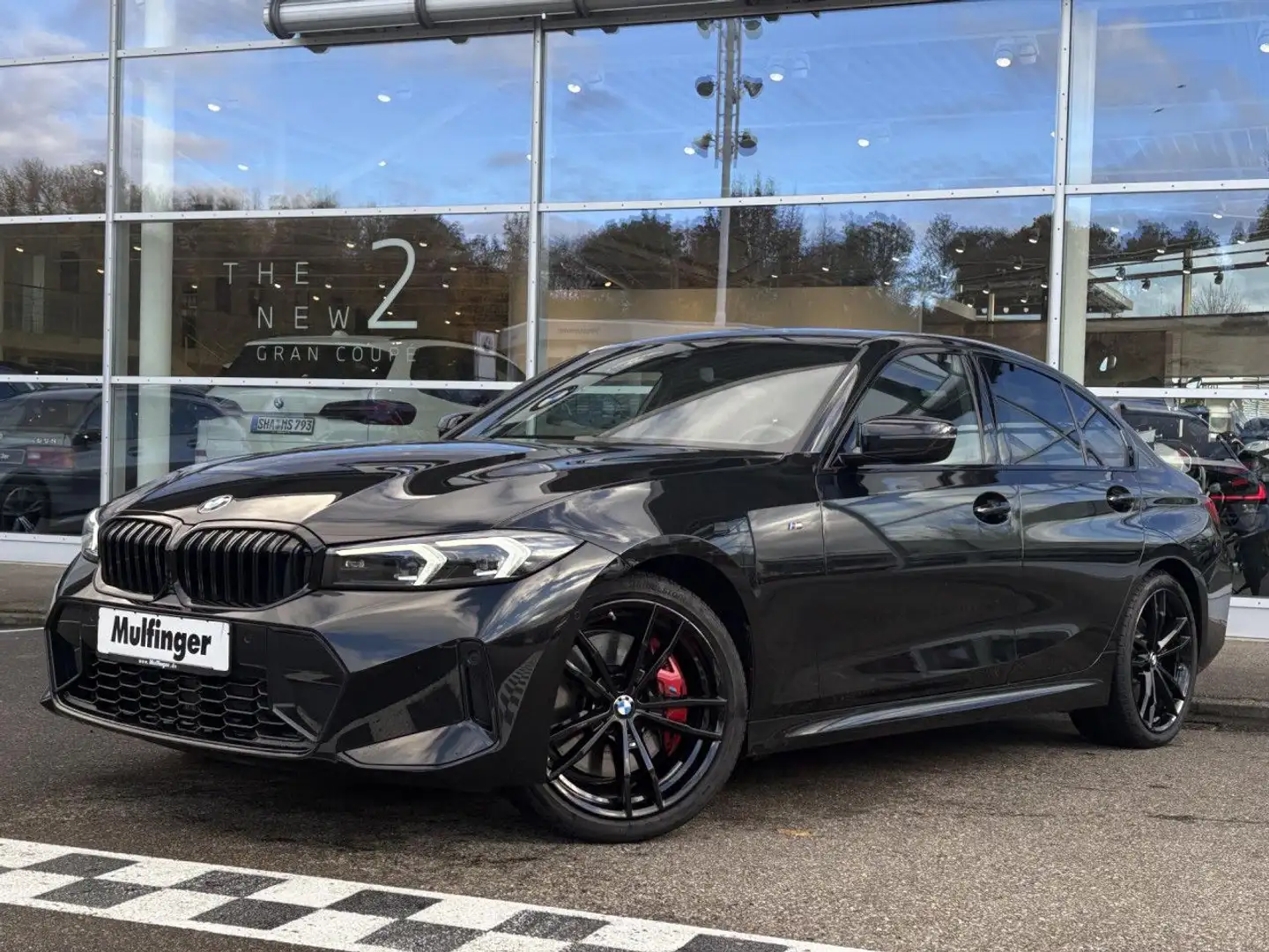 BMW 330 i xDr.M Sport PRO Standh.HUD Kamera H/K19" Navi Schwarz - 2