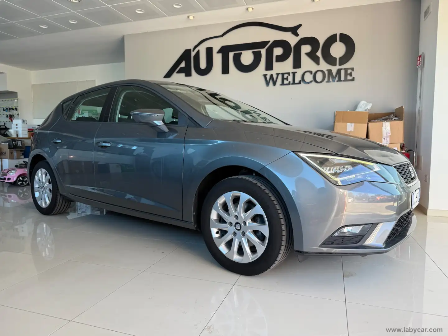 SEAT Leon 1.6 TDI 110 CV 5p. S/S Bus.LED Grigio - 2