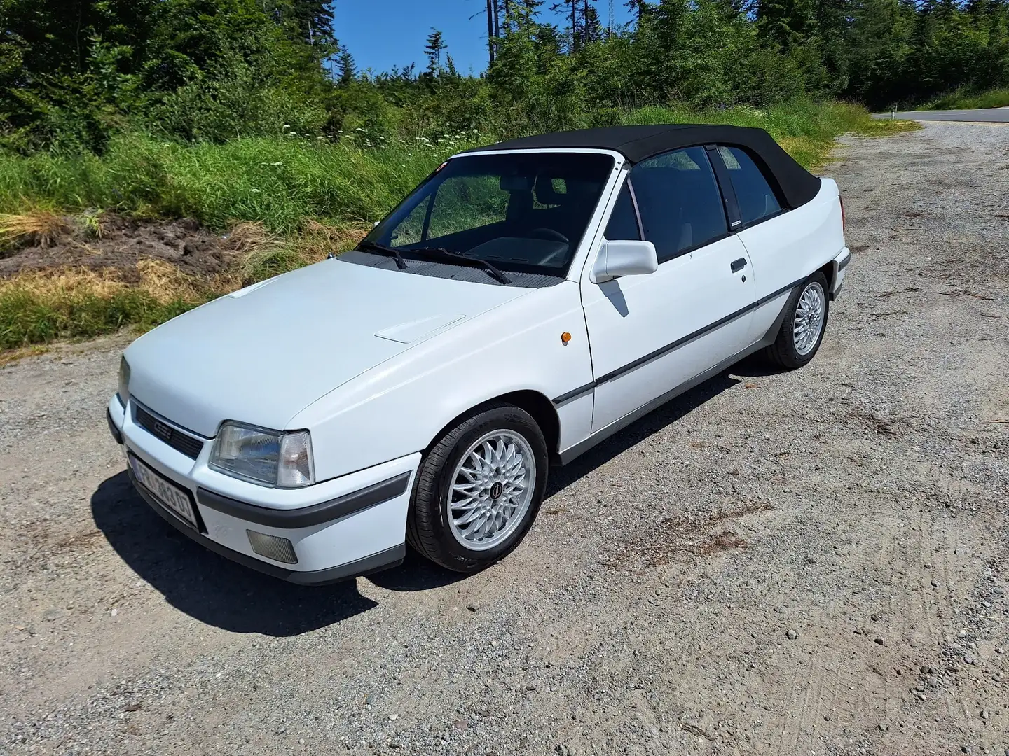 Opel Kadett E Cabrio GSi 2,0 i Blanc - 2