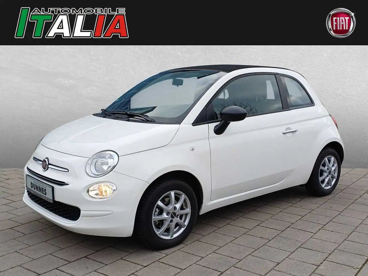 Fiat 500C 1.0 GSE Hybrid Weiß - 1