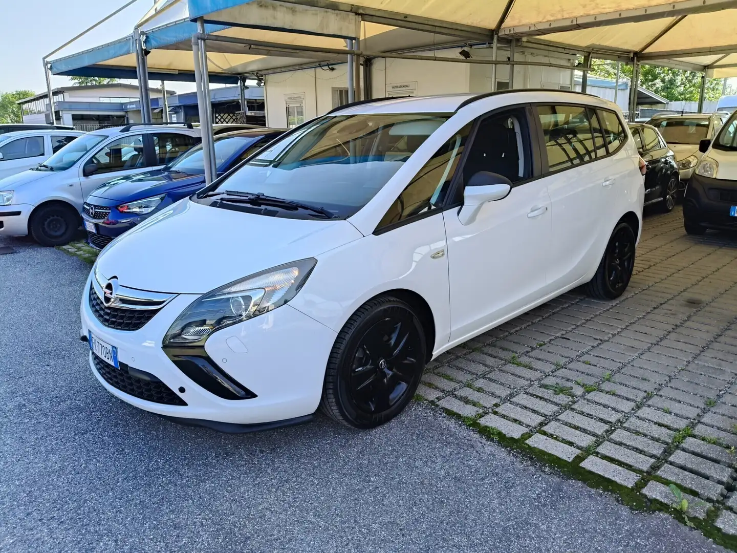 Opel Zafira Tourer 1.6 Turbo EcoM 150CV Cosmo 7 POSTI Bianco - 1