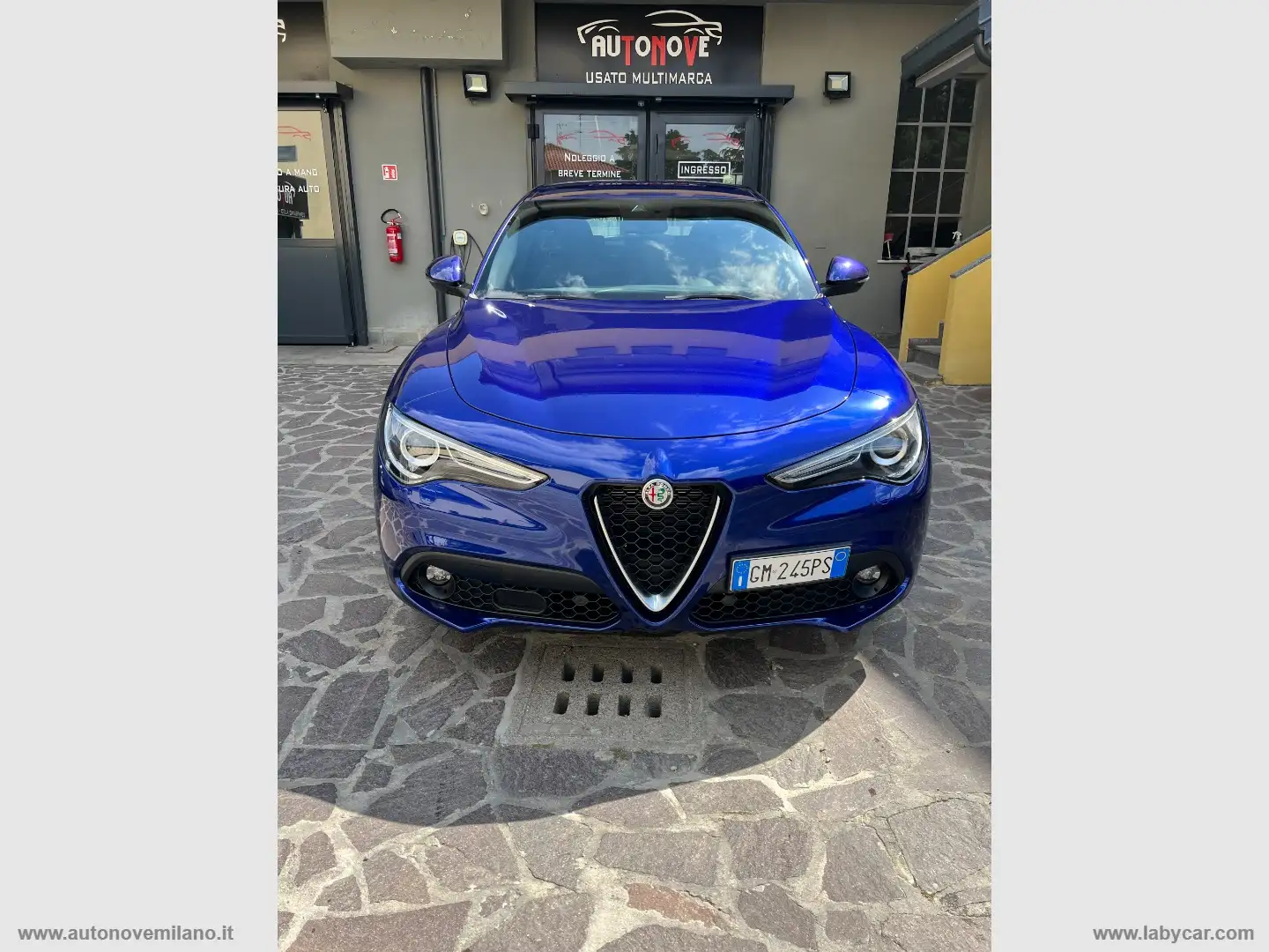 Alfa Romeo Stelvio 2.2 T.d. 160CV AT8 RWD Sup. Bus. SOLO 800 KM PARI Blu/Azzurro - 1