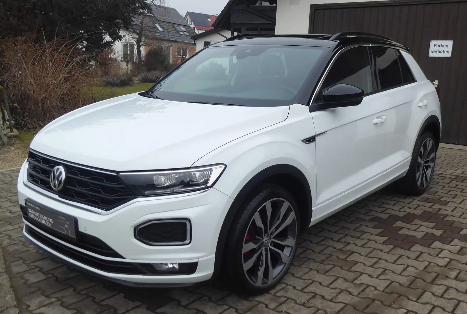 Volkswagen T-Roc 1.5 TSI ACT OPF DSG R-LINE SPORT/LED/PANO/19"ALU Weiß - 1