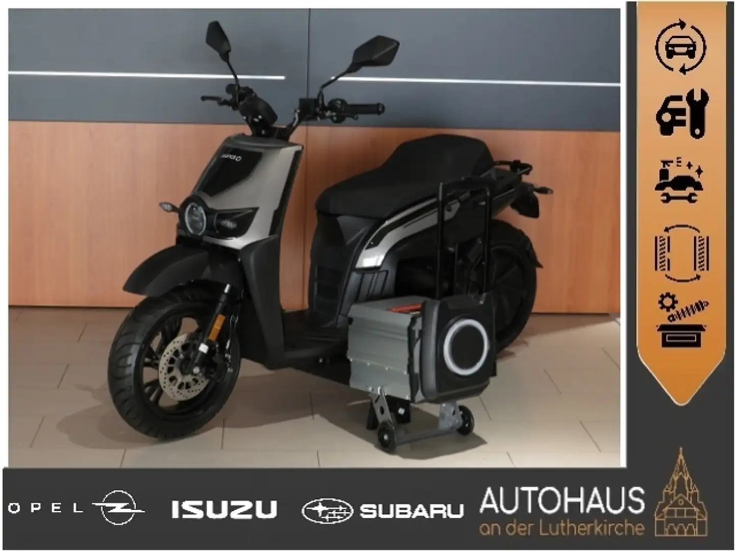 Silence S02 L3E/125 *Akku entnehmbar**133Km Reichweite* Gris - 1