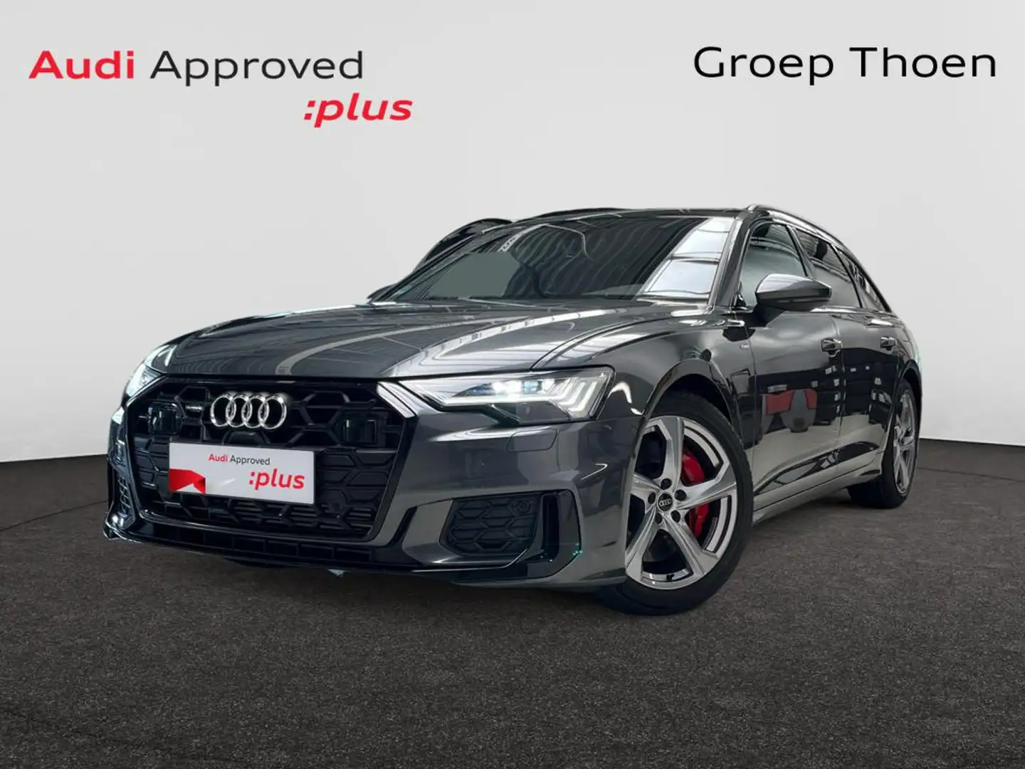 Audi A6 Avant Avant 55 TFSI e Q PHEV Bus. Ed. Competition  Gris - 1